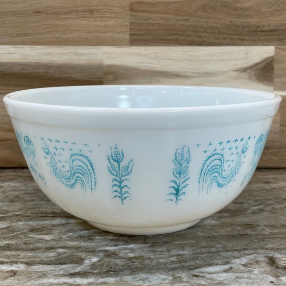 Pyrex Butterprint Mixing Nesting Bowl #403 2.5 Qt. Bake Mix Serve - Vintage - Picture 4 of 8